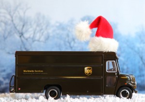 UPS Christmas Truck 2013 Spielzeug